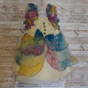 🎉 2/$15 🎉 Richie House Ruffle & Pearl Dress